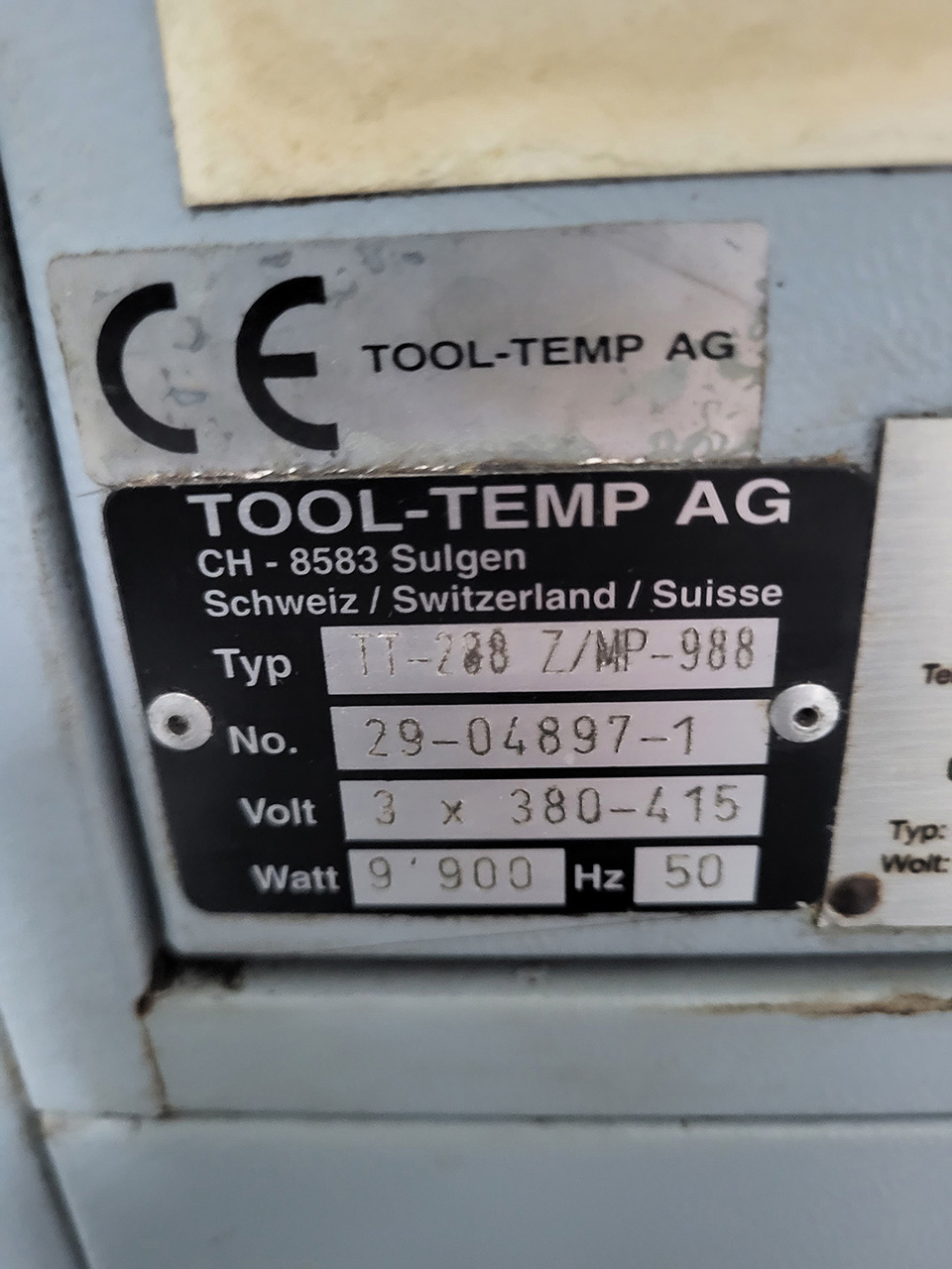 Блок управления температурой ToolTemp TT-288 Z-MP-988 ZU2233, б/у