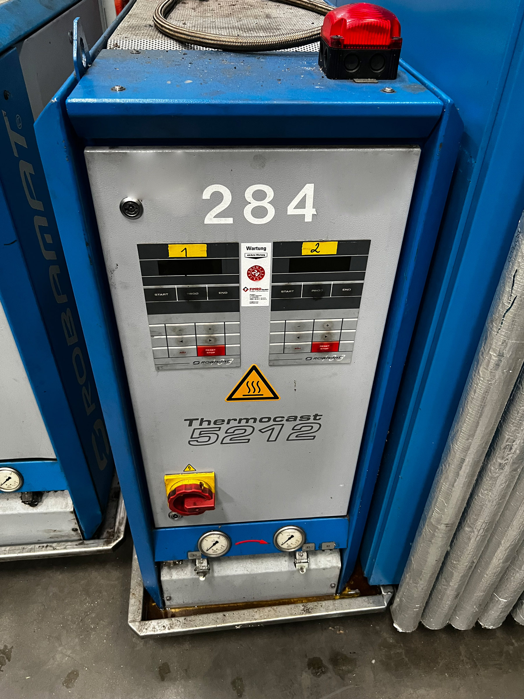 Блок управления температурой масла Robamat Thermocast 5212 ZU2258, б/у