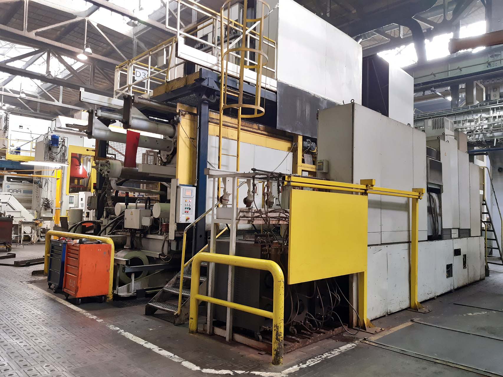Frech GDK 1600-130 OC машина для литья под давлением с холодной камерой KK1637, б/у Frech GDK 1600-130 OC машина для литья под давлением с холодной камерой KK1637, б/у