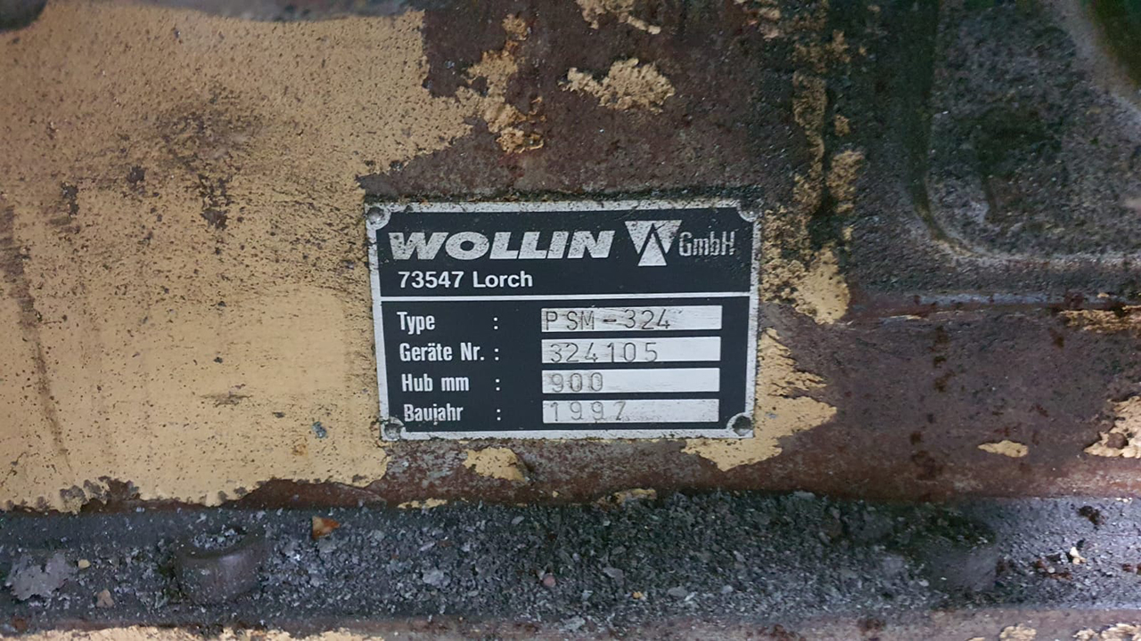 Распылительная машина Wollin PSM 324 FS1751, б/у