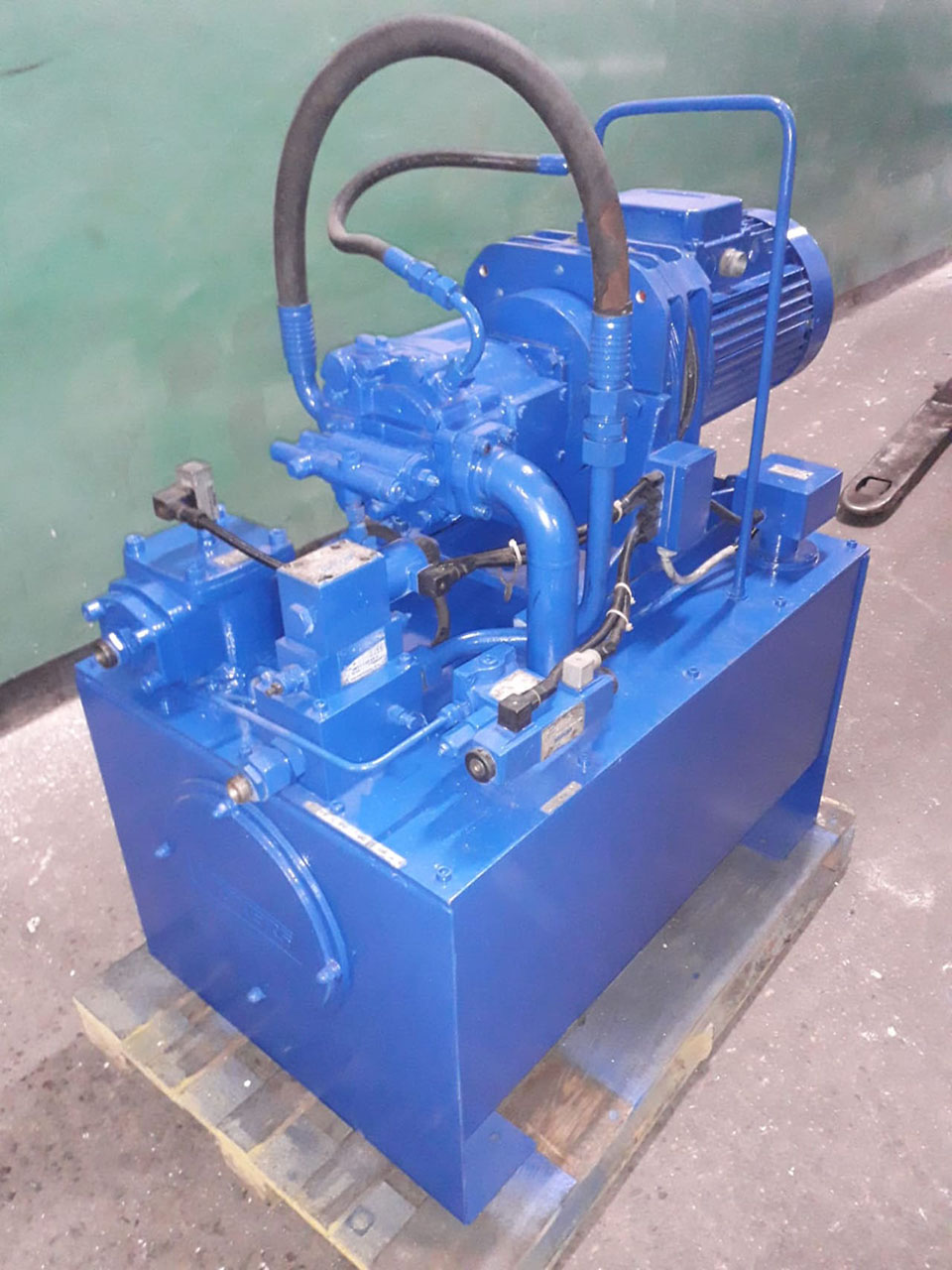 Vickers-hydraulic-power-unit-ZU2099-p3 Гидравлическая станция Vickers ZU2099, б/у