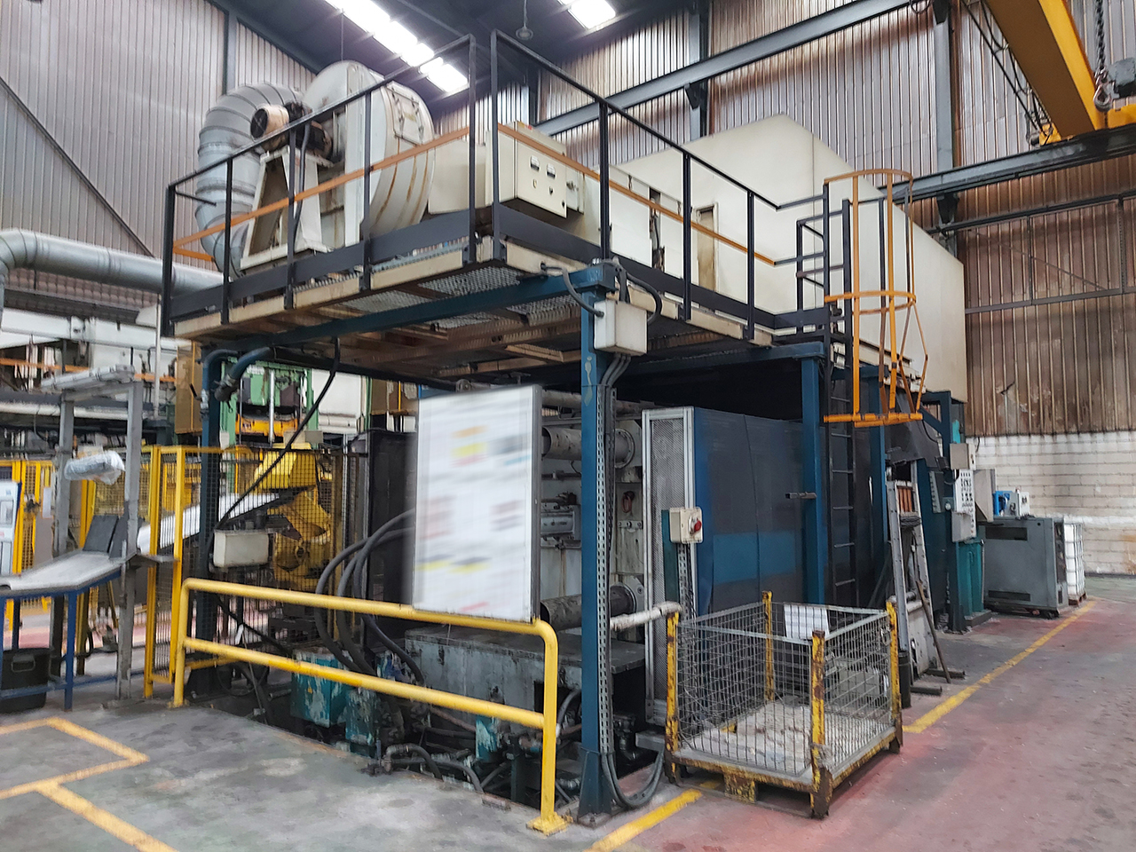B-uhler-Evolution-B-140-D-cold-chamber-die-casting-machine-KK1580_1 Bühler Evolution B 140 D машина для литья под давлением с холодной камерой KK1580, б/у