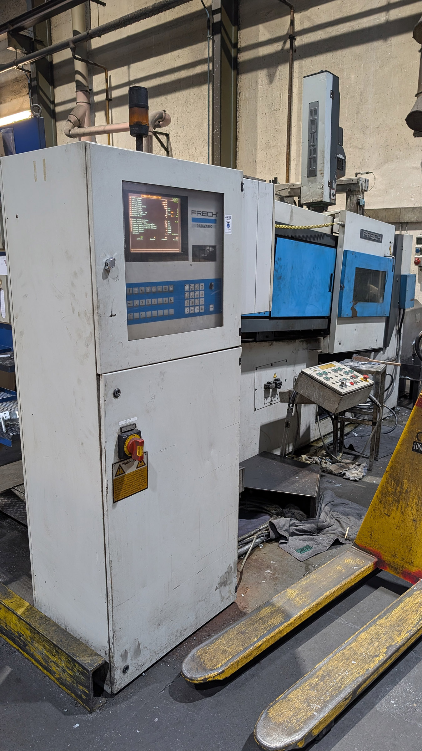 Машина для литья под давлением с горячей камерой Frech DAW 125 WK1472, б/у