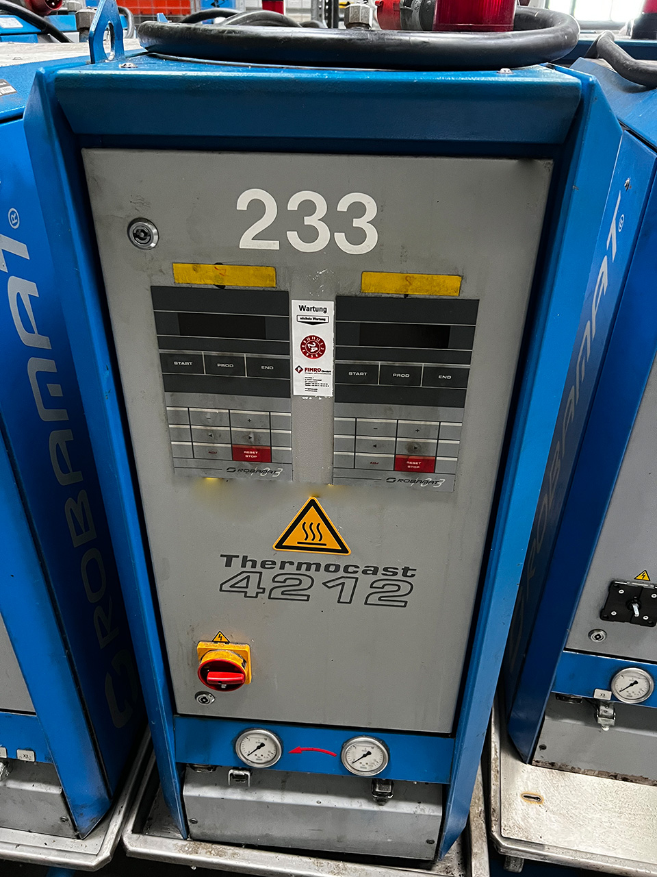 Блок управления температурой масла Robamat Thermocast 4212 ZU2254, б/у