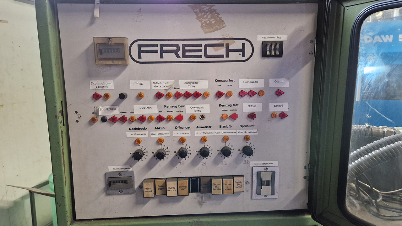 Frech DAW 40 машина для литья под давлением с горячей камерой WK1459, б/у Frech DAW 40 машина для литья под давлением с горячей камерой WK1459, б/у
