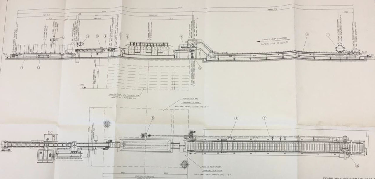 Установка для переплавки алюминия IA2541, б/у