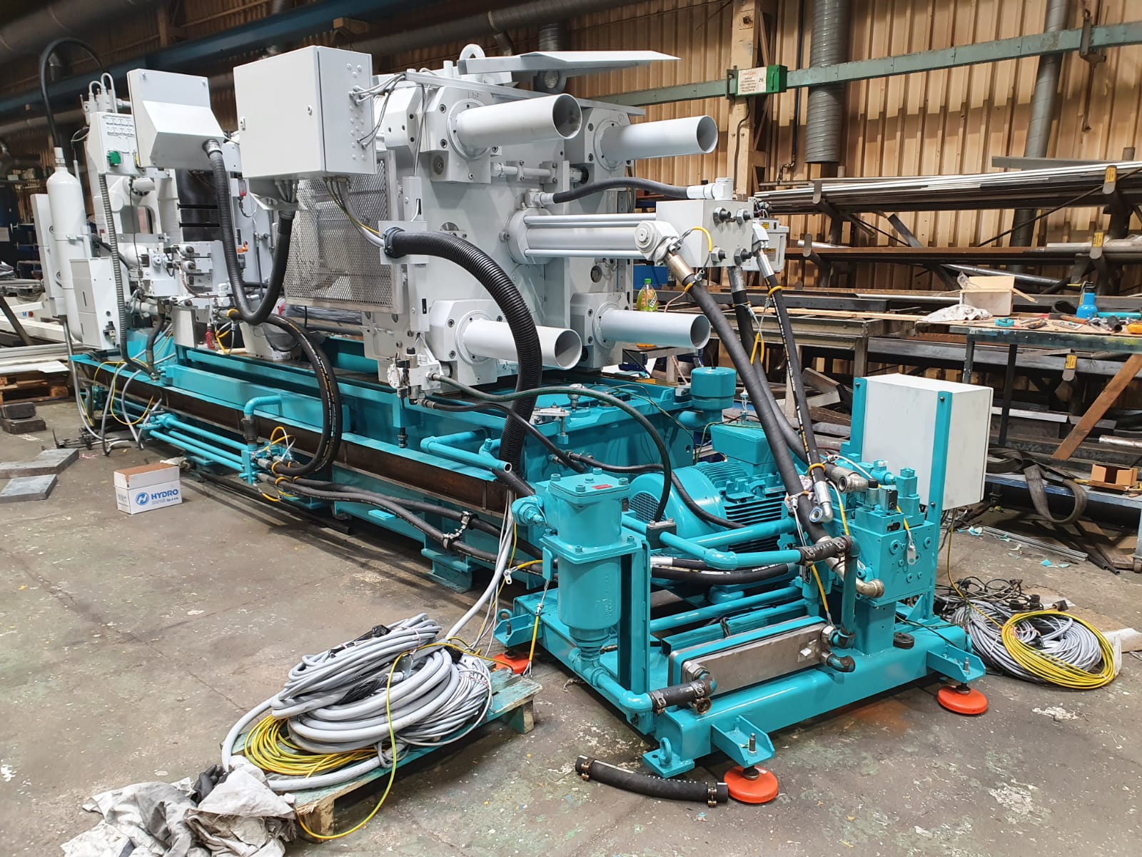 Восстановление машины для литья под давлением с холодной камерой