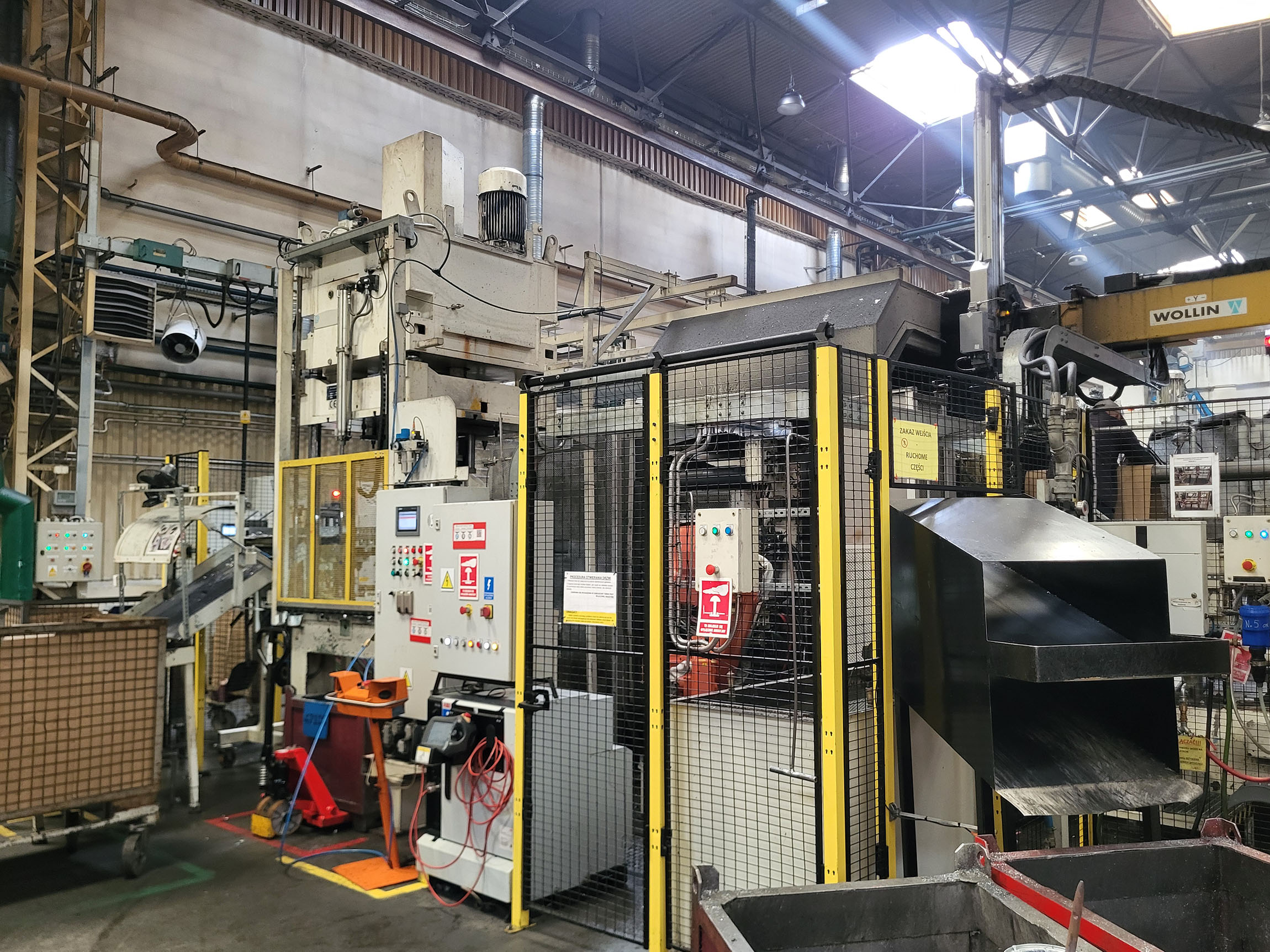 Bühler SC D/84 машина для литья под давлением с холодной камерой KK1422, б/у