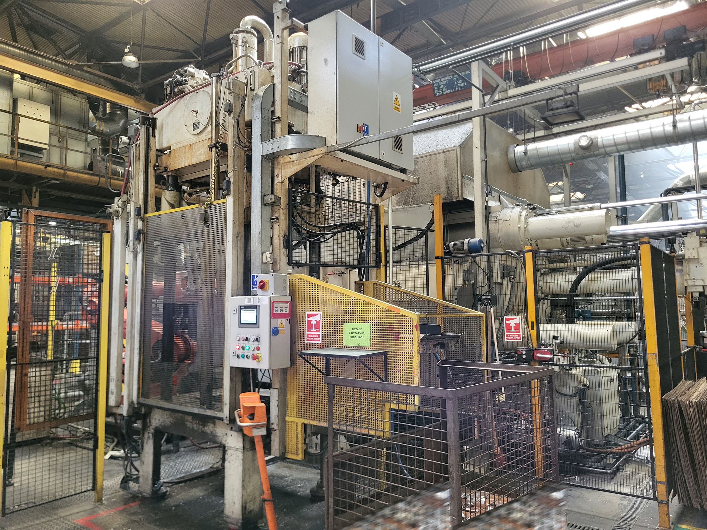 Colosio PFO 750 машина для литья под давлением с холодной камерой KK1665, б/у