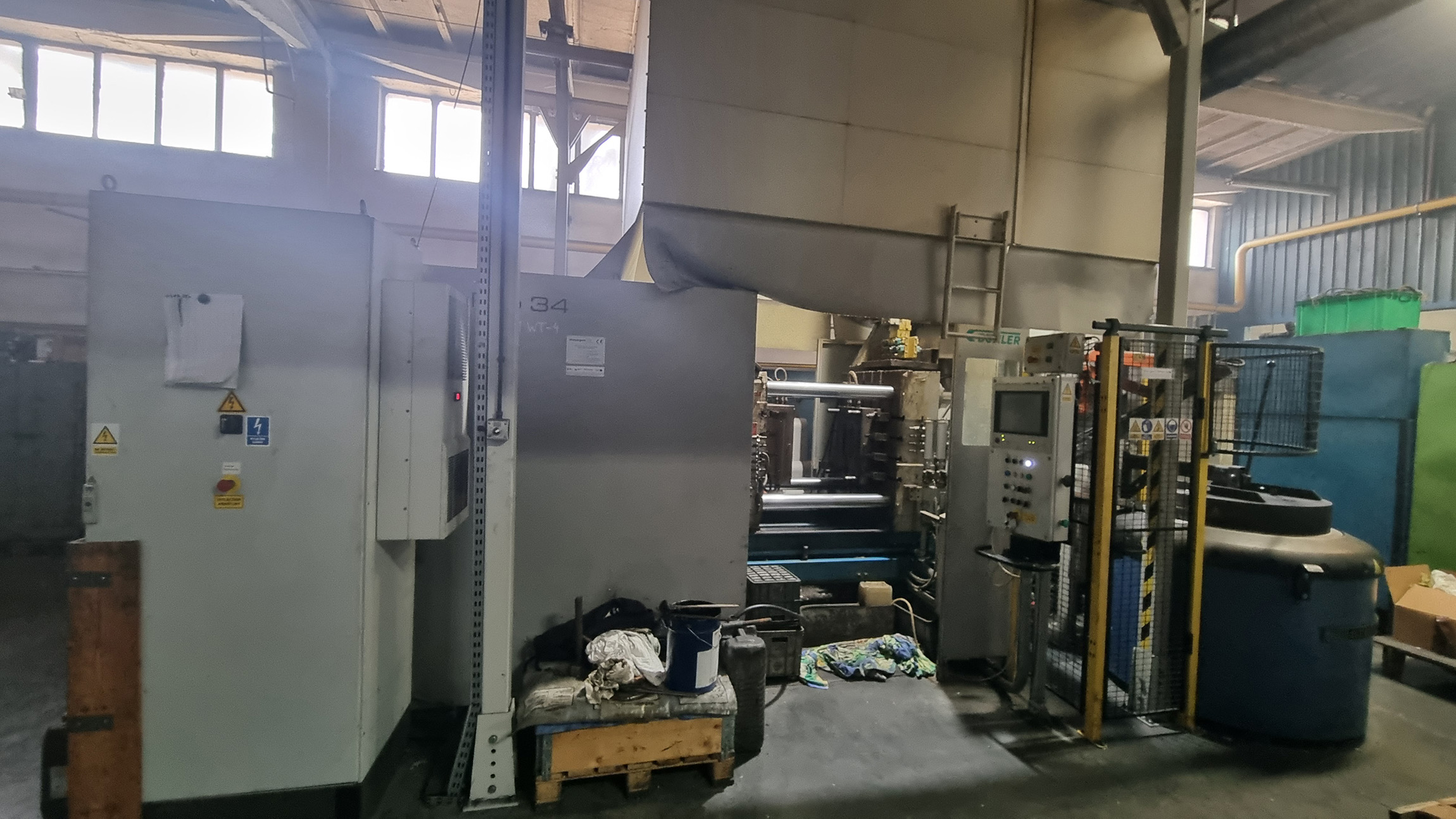 Bühler CARAT 160 компактная машина для литья под давлением с холодной камерой KK1535, б/у