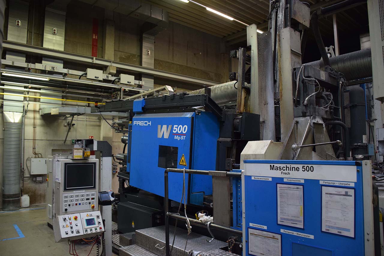 Машина для литья под давлением с горячей камерой Frech W500 WK1475, б/у