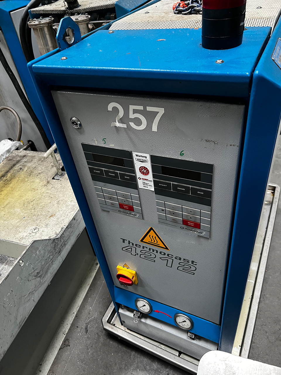 Блок управления температурой масла Robamat Thermocast 4212 ZU2256, б/у
