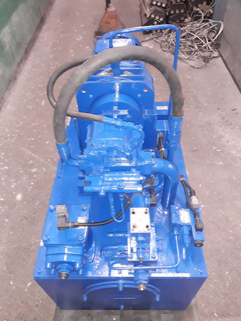 Vickers-hydraulic-power-unit-ZU2099-p5 Гидравлическая станция Vickers ZU2099, б/у
